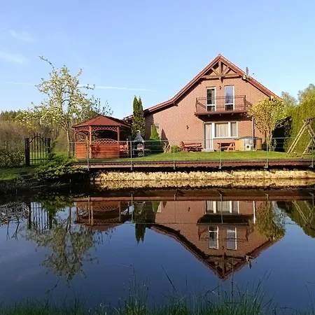 Dom wakacyjny Nad Stawem Z Balią I Sauną *