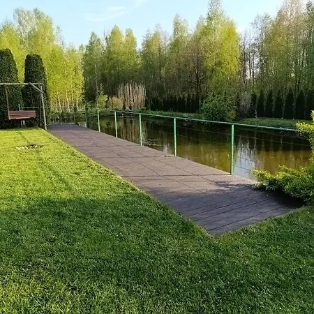 Dom wakacyjny Nad Stawem Z Balią I Sauną *