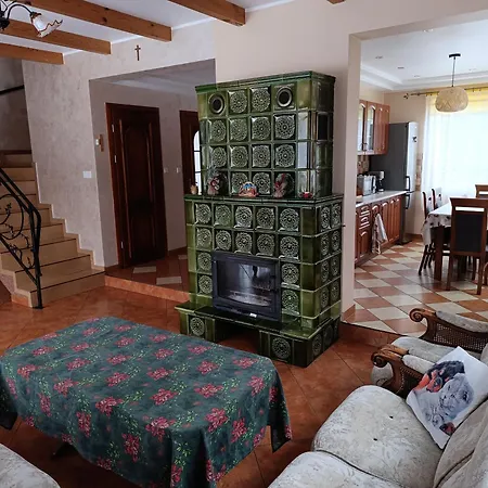 Semesterbostad Nad Stawem Z Balia I Sauna