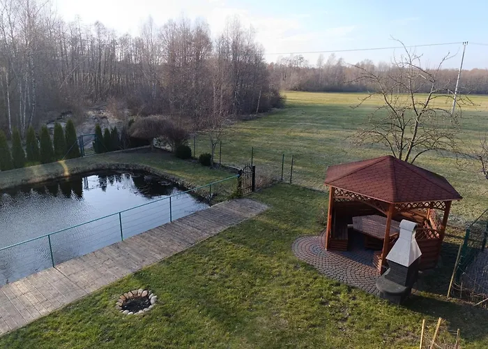 Дом отдыха Nad Stawem Z Balia I Sauna