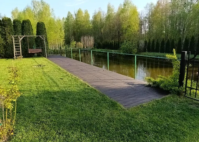 Дом отдыха Nad Stawem Z Balia I Sauna *